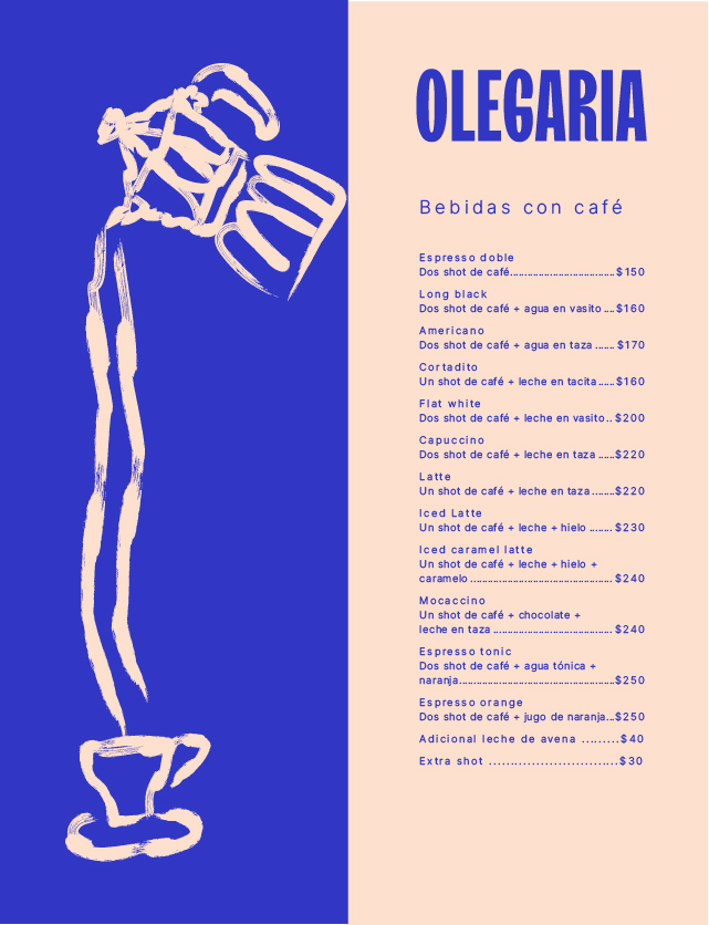 Menú página 3